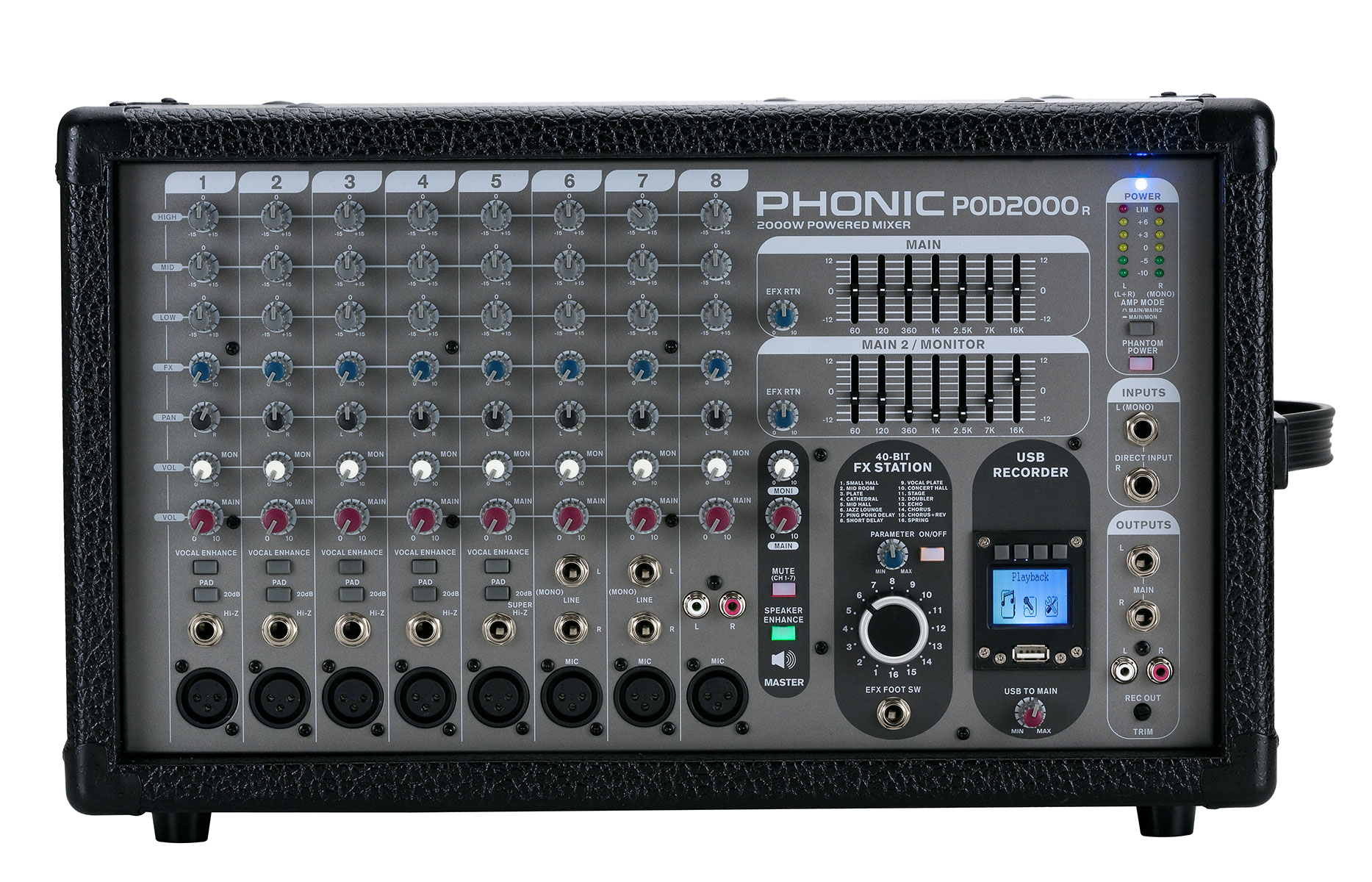 PHONIC Powerpod 2000R